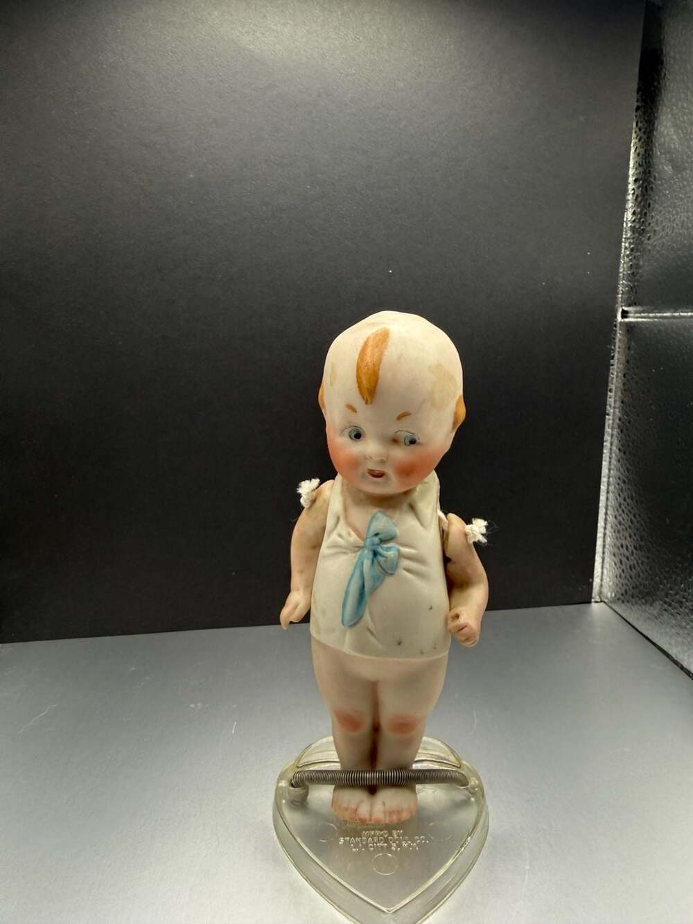 Heubach Bisque Doll Sailor Boy 4.5 In Vintage